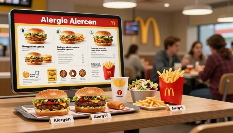 McDonald's Allergen Menu