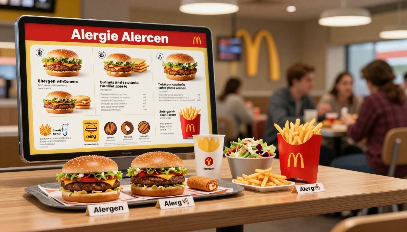 McDonald's Allergen Menu