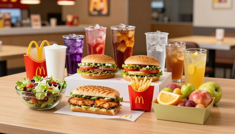 McDonald's Nutrition Menu