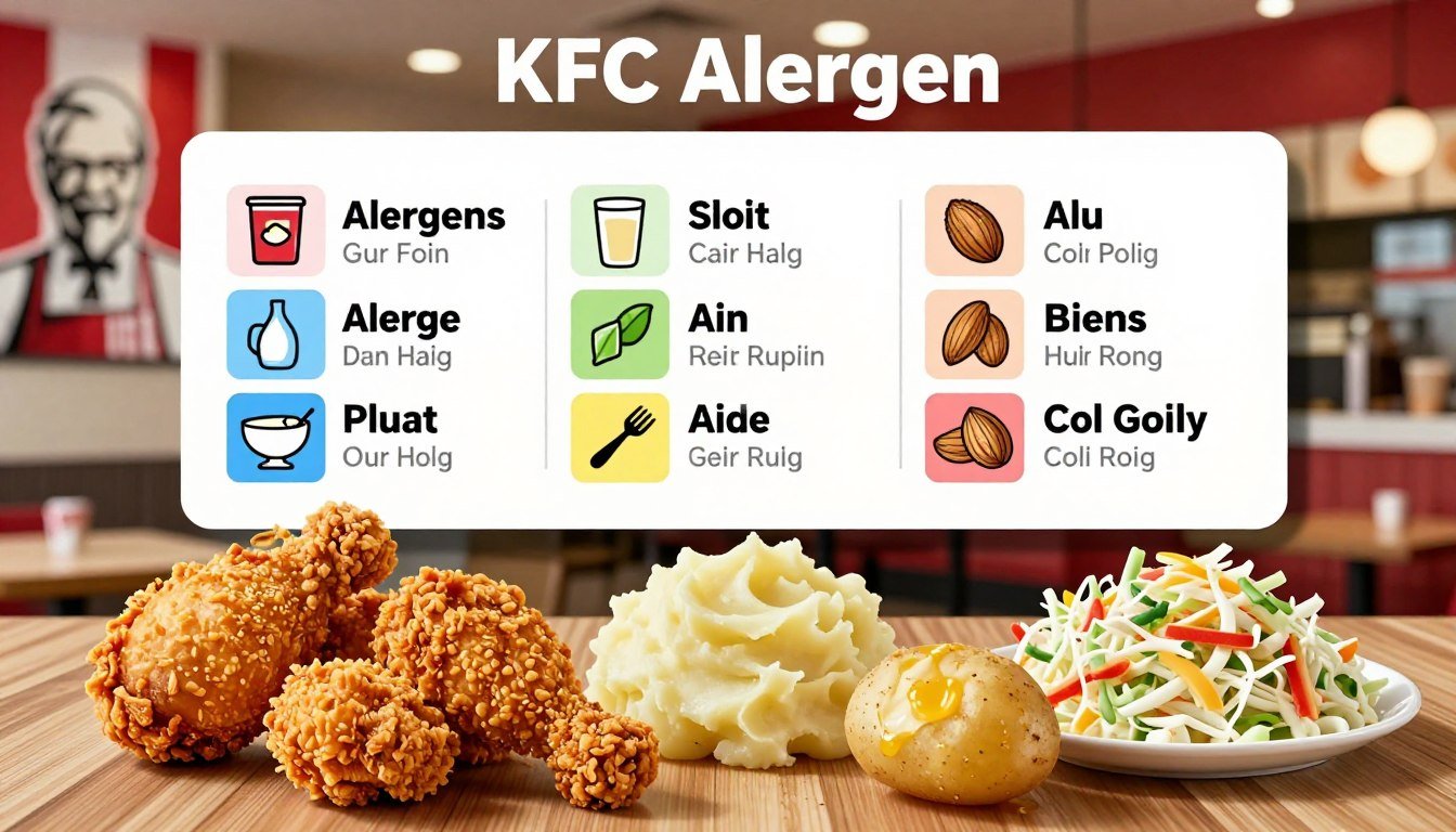 KFC Allergen Menu